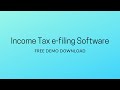 Income Tax e-filing Software Free Download in India demo