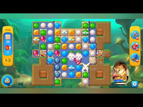 Fishdom 2022, no Boosters,   2156  level  -  прохождение без бустеров,   2156  уровень.