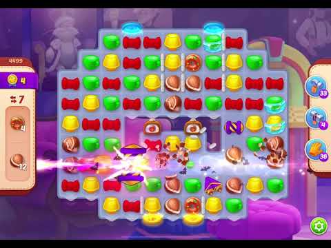 HomeScapes Level 4499 no boosters (14 moves)