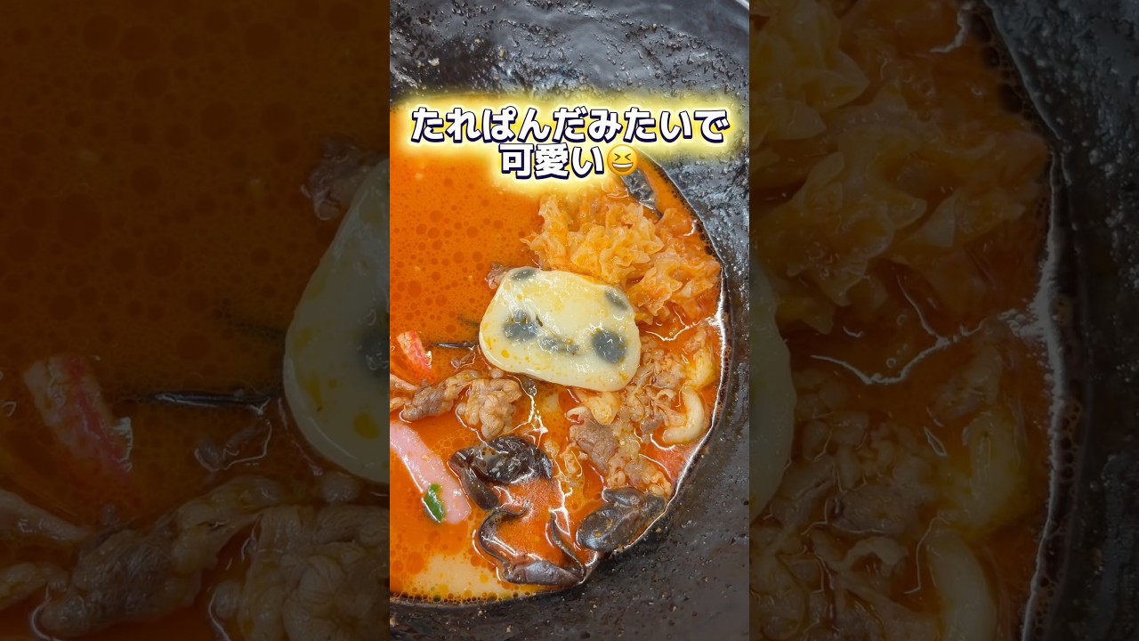 たれぱんだしってる？🐼 #とある日の麻辣湯イン韓国 #麻辣湯 #ブンモジャ #분모자 #마라탕