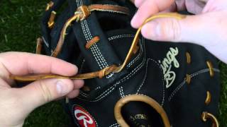 How to tie a Baseball Glove Knot - Also known as a square knot