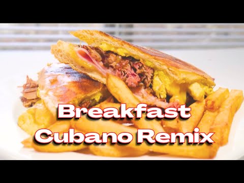 Breakfast Cubano - Cuban Breakfast Sandwich