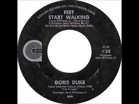 Thumbnail for Doris Duke - "Feet Start Walking" (1970) by Gary U.S. Bonds, NME