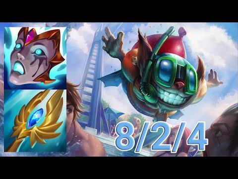 TES Rookie Ziggs Bot VS Draven | KR GrandMaster Patch 13.8