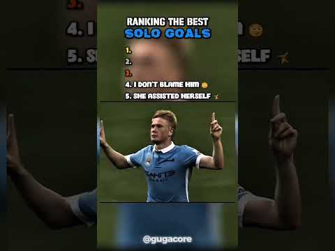 Ranking The Best Solo Goals (Last one is the Best) #sologoal #assist #ranking #bestof