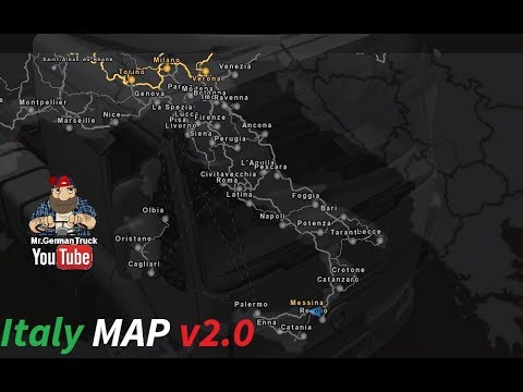 [ETS2 v1.27] Italy MAP v2.0 + ALL DLC´s ready