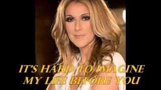 Celine Dion - Always be your girl (lyrics)