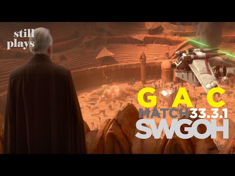 GAC 33.3.1 | K2 | 2 v 4 GL Roster Match - Stout Defense - 5x Solos | SWGOH