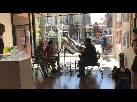 Ghostbusters - Sunken City Saxophone Quartet (Asbury Underground)