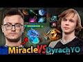 MIRACLE vs DyrachYO in CARRY Battle M-GOD Morphling dota 2