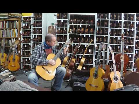 1963 Hermann Hauser II No. 734 Classical Guitar Professor Ken Andrade Study in B minor Sor