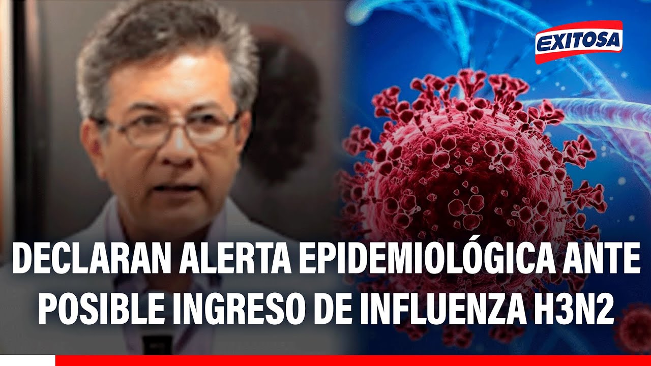 🔴🔵 Declaran alerta epidemiológica ante posible ingreso de influenza H3N2
