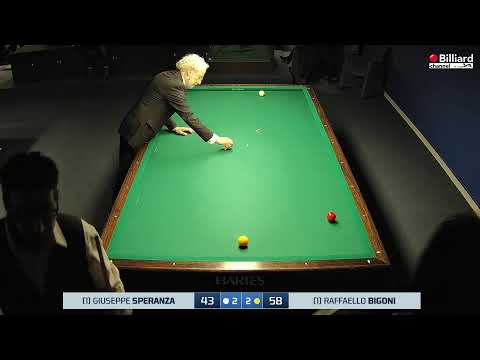 Speranza Giuseppe VS Bigoni Raffaello - 21° Campionato Italiano Brescia