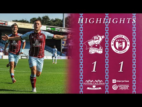 Scunthorpe United 1-1 Halifax Town Enterprise National League 2025/26