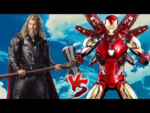THOR (Fat Thor) Vs IRON MAN - ENDGAME BATTLE