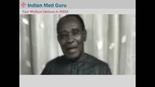 Mr. Okeke, Nigeria patient video testimonial India