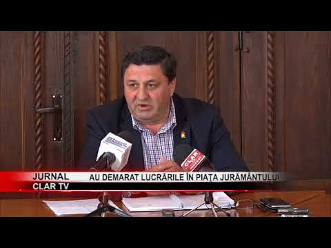 stire 26 04 2018   Au demarat lucrările în Piaţa Jurământului