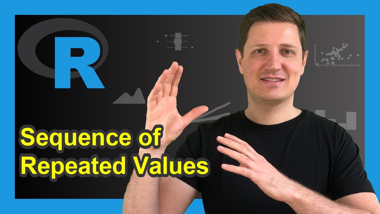 Create Sequence of Repeated Values in R (Example) | Replicate Data N Times | rep Function Explained