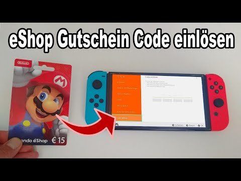 Nintendo Switch eShop Gutschein Code einlösen | So wird’s gemacht!