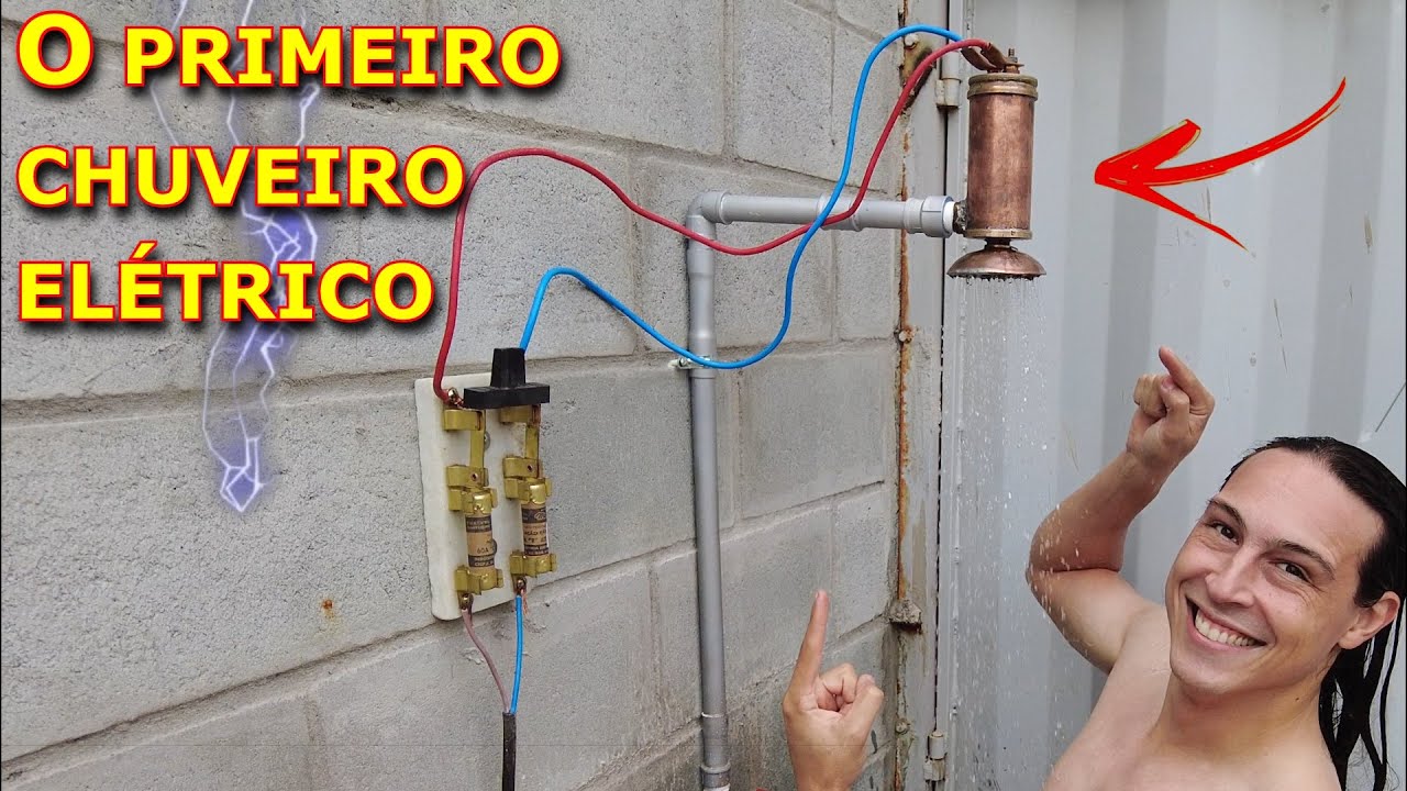 COMO FUNCIONAVA O PRIMEIRO CHUVEIRO ELÉTRICO DO MUNDO