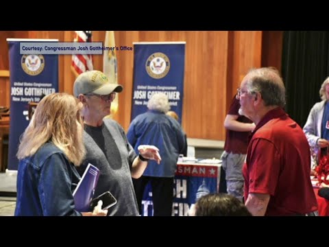 NJ Sussex County Newton Veterans & Congressman Josh Gottheimer