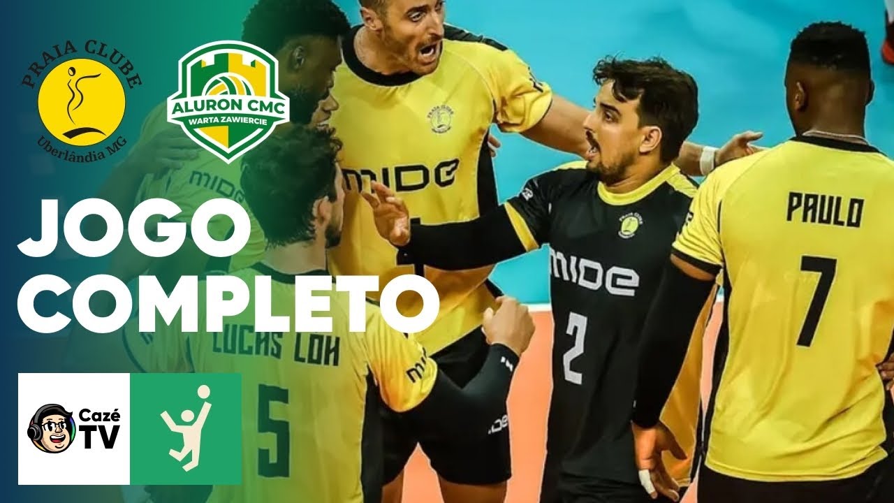 JOGO COMPLETO: PRAIA CLUBE X WARTA ZAWIERCIE | MUNDIAL DE CLUBES DE VÔLEI MASCULINO | 3ª RODADA