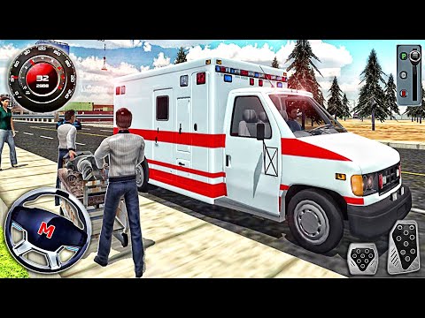 City Ambulance Rescue Simulator - New Policeman Hero Van Drive - Best Android GamePlay
