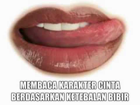 Membaca Karakter Cinta Berdasarkan ketebalan Bibir
