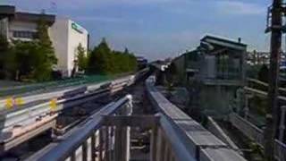 preview picture of video '東京モノレール 昭和島駅 tokyo monorail at showa-jima stop'