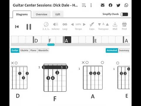 Guitar Center Sessions: Dick Dale  - House of the Rising Sun | Guitar Chord