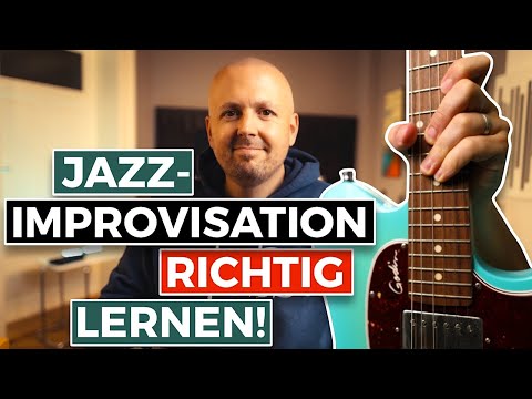 JAZZ SOLO LERNEN GITARRE | Jazzimprovisation LEICHT gemacht!