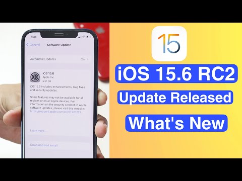 IOS 15.6 RC2 Released - What's New | IOS 15.6 RC2 Update Released - Security and Bug Fixes