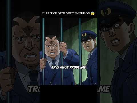 Il peut SORTIR de PRISON quand il VEUT 🚶‍♂️/JoJo's Bizarre Adventure/#anime #animeedits #shorts