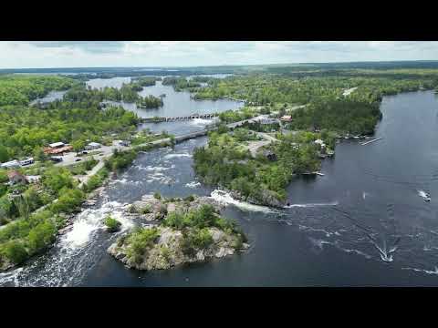 Welcome To Burleigh Falls, Ontario, Canada - (Trent-Severn Waterway - Lock 28)