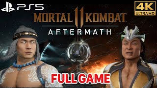FULL GAME-Mortal Kombat 11-DLC-AFTERMATH-PS5 4k UHD 60FPS-Gameplay walkthrough-No Commentary