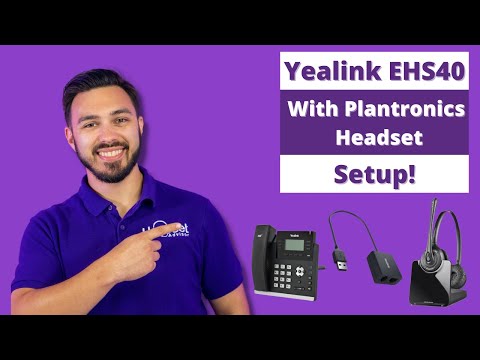 Yealink EHS40 modulis, elektrinis HS skambučių priėmimas, video