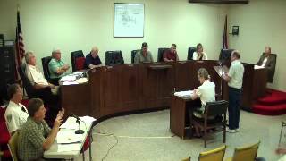 preview picture of video 'Columbiana City Council Meeting - 7-17-2012'