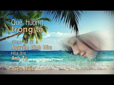 Quê hương trong ta Sheet - Diệu Hiền