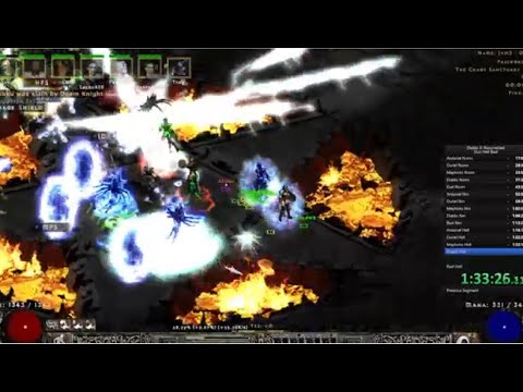 Kirine S9 PD2 SC - World Record 8 Player Speedrun 1:39:19 - Sin