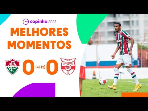 FLUMINENSE 0 (4) X (2) 0 ATLÉTICO GUARATINGUETÁ | MELHORES MOMENTOS | SEGUNDA FASE | COPINHA 2023