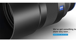 First images of the new Zeiss E-mount full-frame lenses to be released on 25 February