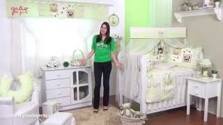 Quarto para Bebê sem Cama Babá Bichinhos Baby | Ref: 45018