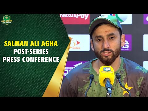 Pakistan captain Salman Ali Agha's post-series press conference | Pakistan vs Bangladesh 3rd T20I