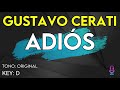 Gustavo Cerati - Adiós - Karaoke Instrumental