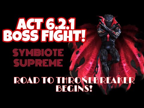 Act 6.2.1 Boss Fight! First Completion. Thronebreaker journey begins - Marvel Contest of Champions