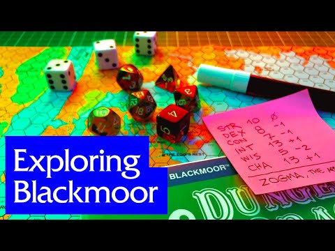 Blackmoor 🔥 How to play OSR Dungeons & Dragons