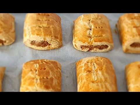 HOW TO MAKE NIGERIAN SAUSAGE ROLLS THAT'S FLAKY AND DELICIOUS
