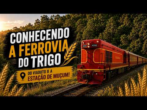 CONHECENDO A FERROVIA DO TRIGO! Do Viaduto 8 a Estação Ferroviária de Muçum no interior gaúcho!
