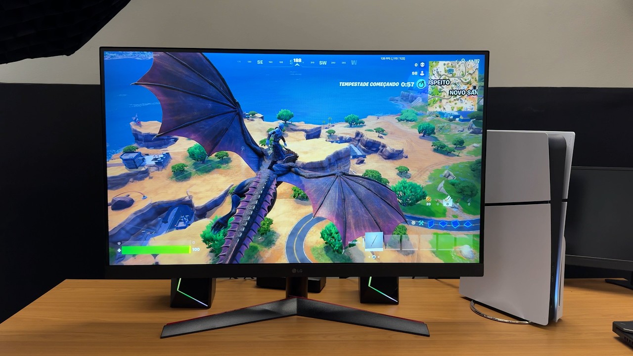 Miniatura da avaliação em vídeo de Monitor Gamer LG UltraGear 32GN600 32" QHD 165Hz VA