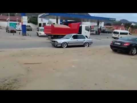 Juluka from team west spinning his bmw 325 gusheshe in Lekazi